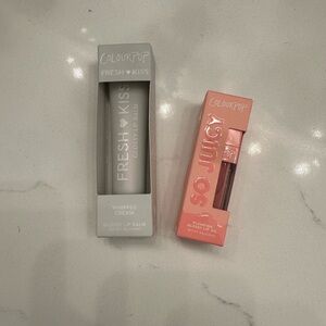ColourPop Fresh Kiss Glossy Lip Balm and So Juicy Lip Gloss Set - Cream and Pink